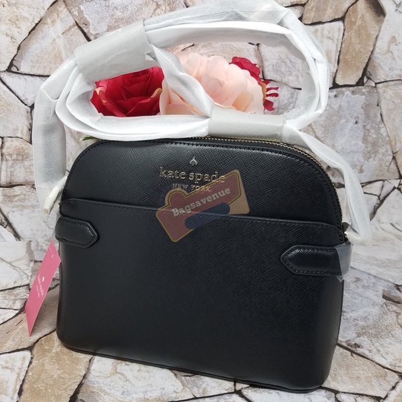 Dome Crossbody Staci Black Zipper Kate Spade - Picture 8 of 13